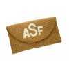 Matte Gold Mail Clutch